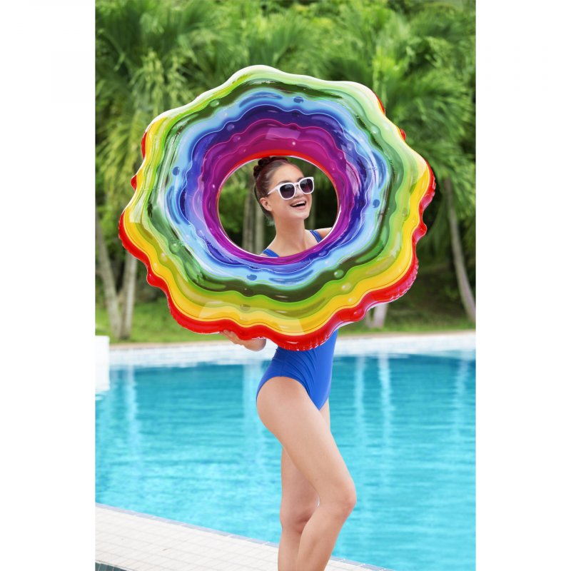 Bestway 36163 pool/beach float Multicolour Pattern PVC Swimming ring