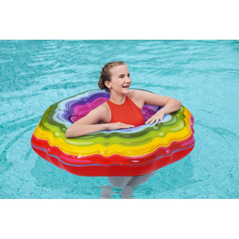 Bestway 36163 pool/beach float Multicolour Pattern PVC Swimming ring