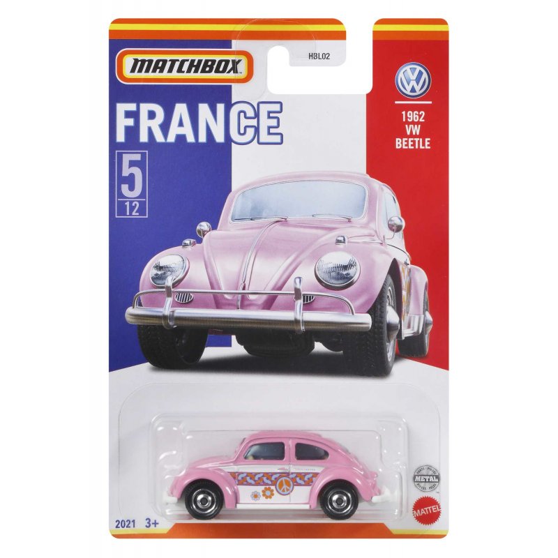 VEH BEST F FRANCE MATCHBOX ASS