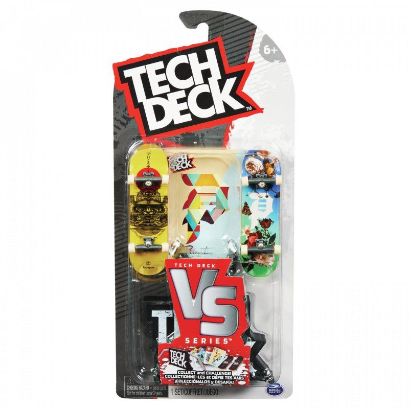 Tech Deck Blind Skateboards Versus Series, Collectible Fingerboard 2-Pack and Obstacle Set
