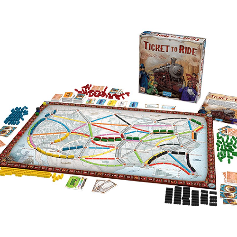 Asmodee Ticket to Ride Jeu de société Stratégie