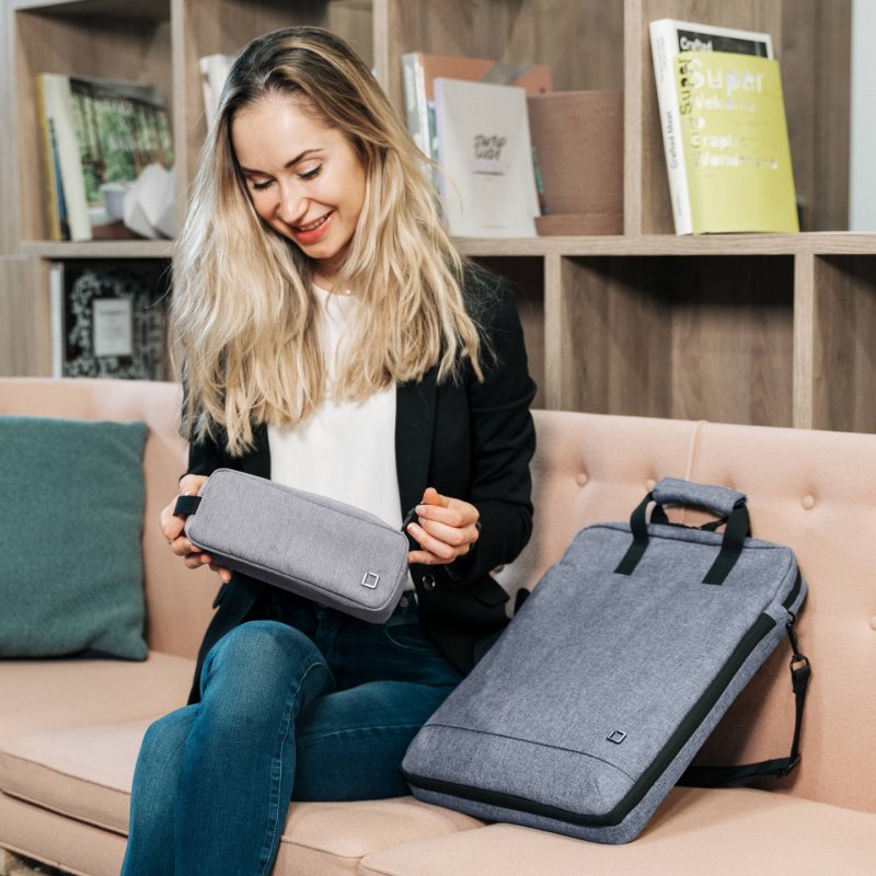 DICOTA Eco MOTION Polyester Grey Unisex