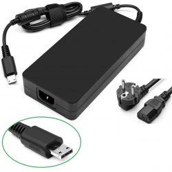 280W AC POWER SUPPLY FOR GAMER MSI LAPTOP PCS - 20V 280W CHARGE