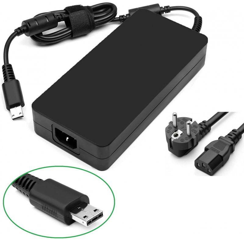 280W AC POWER SUPPLY FOR GAMER MSI LAPTOP PCS - 20V 280W CHARGE