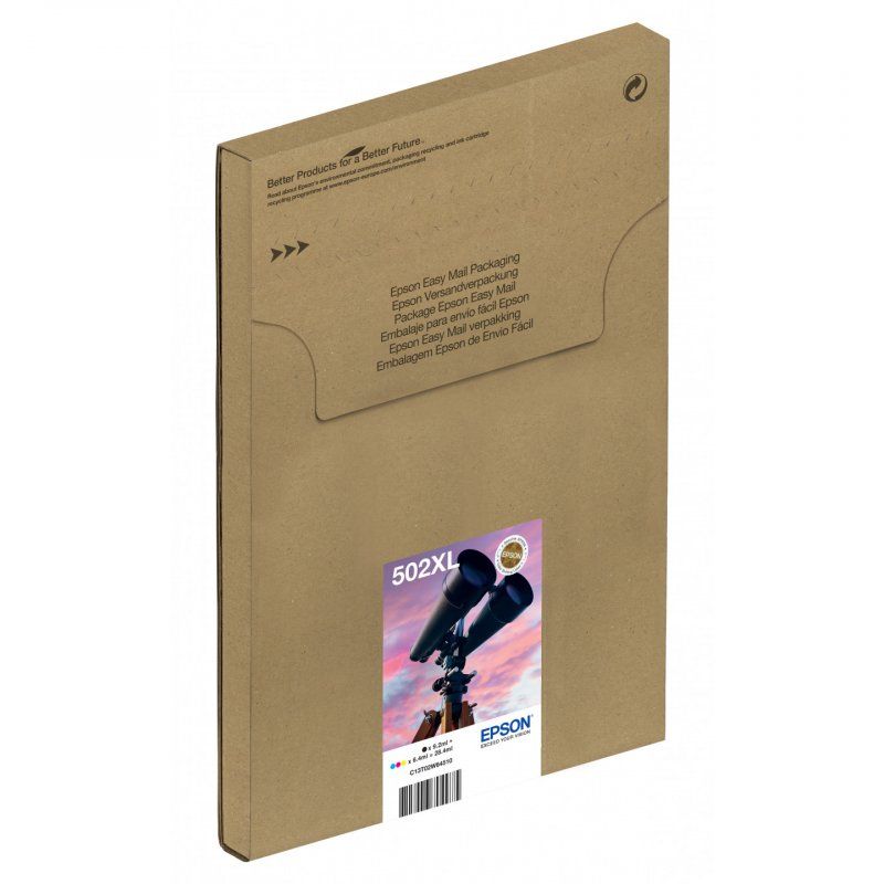 Epson 502XL EasyMail ink cartridge 1 pc(s) Original High (XL) Yield Black, Cyan, Magenta, Yellow