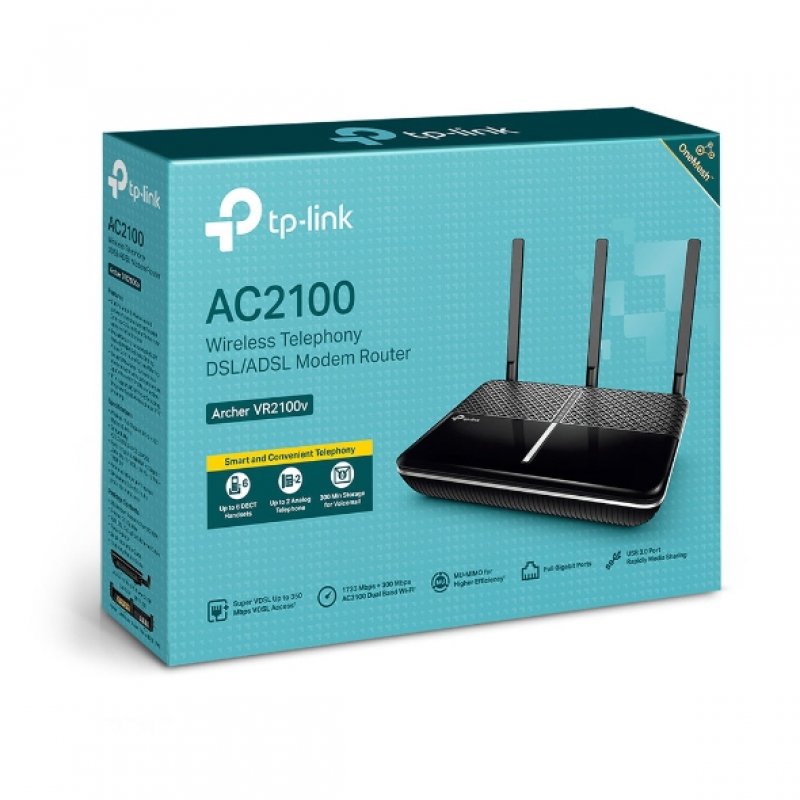 TP-LINK AC2100 Wi-Fi VDSL/ADSL Router