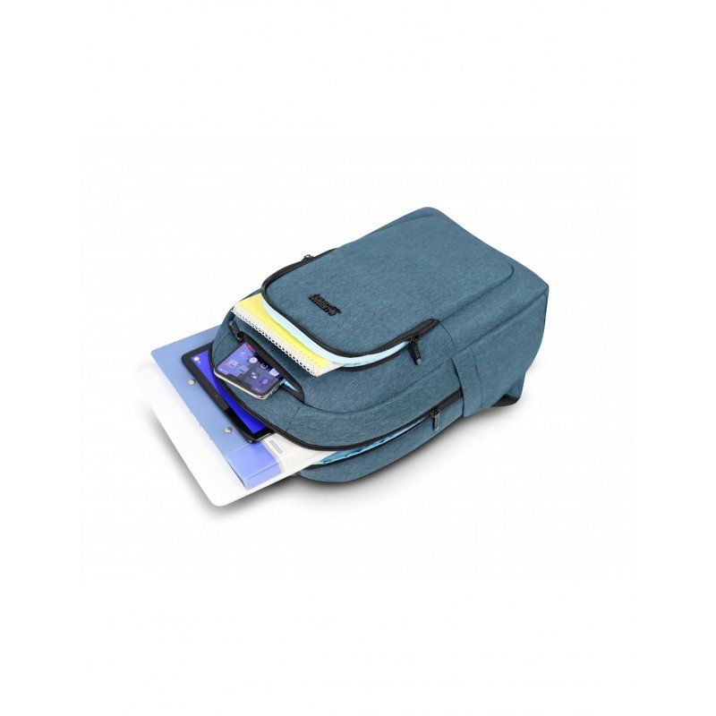 Urban Factory ECB24UF notebook case 35.8 cm (14.1") Backpack Blue
