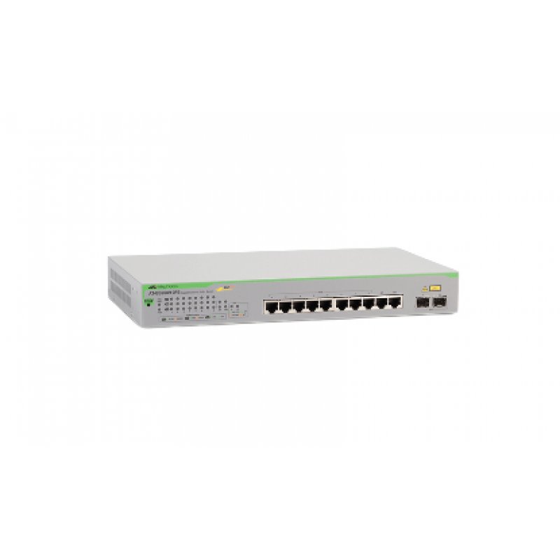 Allied Telesis GS950/10PS Géré Gigabit Ethernet (10/100/1000) Connexion Ethernet, supportant l'alimentation via ce por