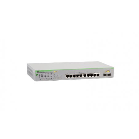 Allied Telesis GS950/10PS Géré Gigabit Ethernet (10/100/1000) Connexion Ethernet, supportant l'alimentation via ce por