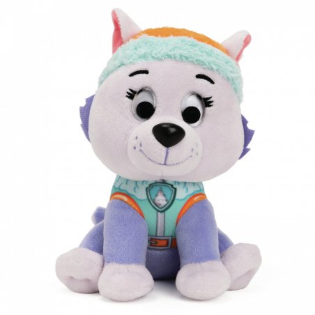 GUND LA PAT’ PATROUILLE - PELUCHE 15 CM EVEREST - Peluche Everest Taille 15 cm - Lavable En Surface - Jouet Premier Ag