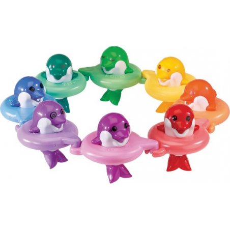 Tomy Toomies Do Rae Mi Dolphins Bath toy Multicolour