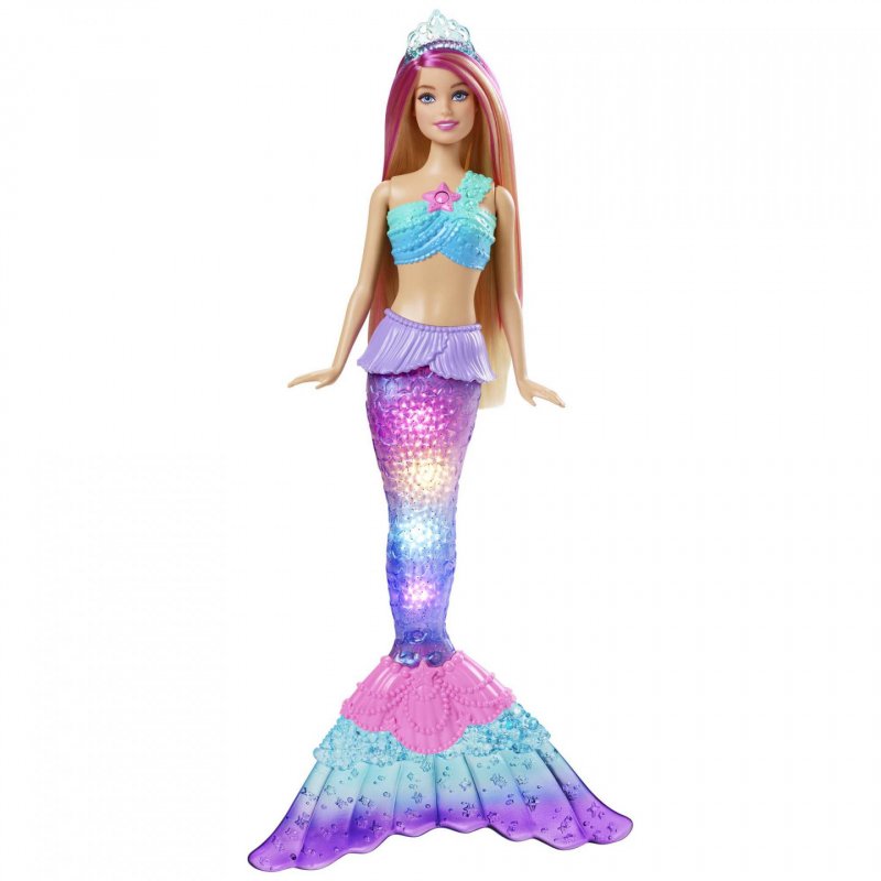 Barbie Dreamtopia Poupée Sirène Lumières Scintillantes