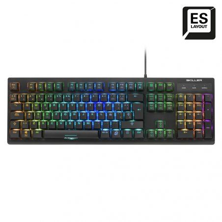 SKILLER SGK30 (schwarz, ES-Layout, Huano Blue)
