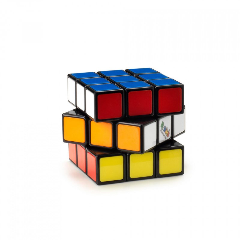 Spin Master Rubik’s CUBE 3X3 - Jeu de Casse-Tête Coloré 3X3 - Puzzle 3x3 Original Correspondance Couleurs - Cube Cla