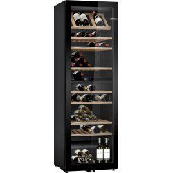 Bosch Serie 6 KWK36ABGA refroidisseur à vin Refroidisseur de vin compresseur Pose libre Noir 199 bouteille(s)