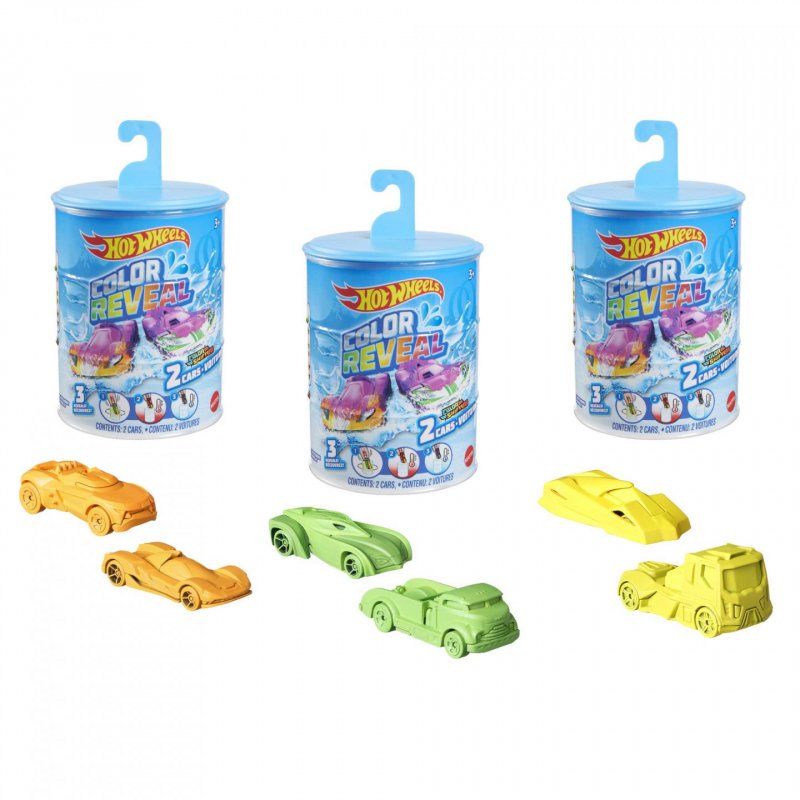Hot Wheels Color Reveal 2Pk Cdu
