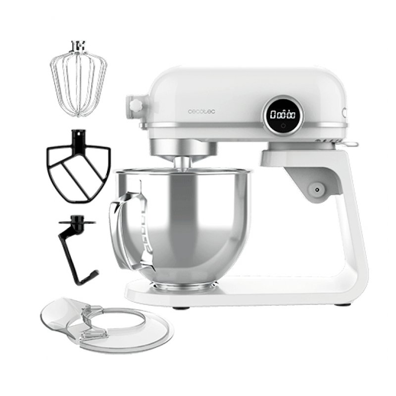 Cecotec Twist&Fusion 4500 Luxury food processor 800 W 5.2 L White