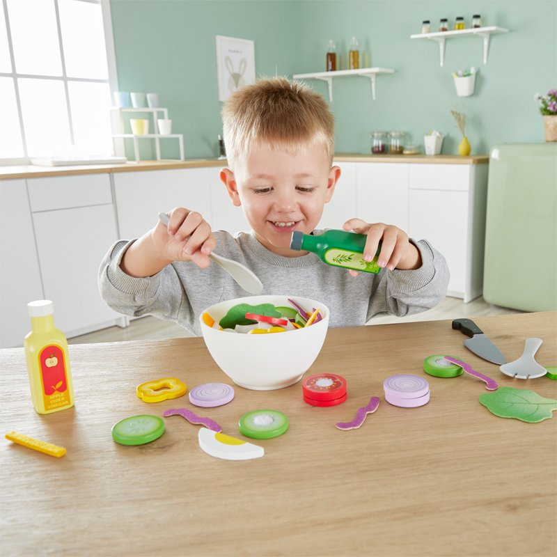 Hape compatible - Healthy Salad Playset (87-3174)