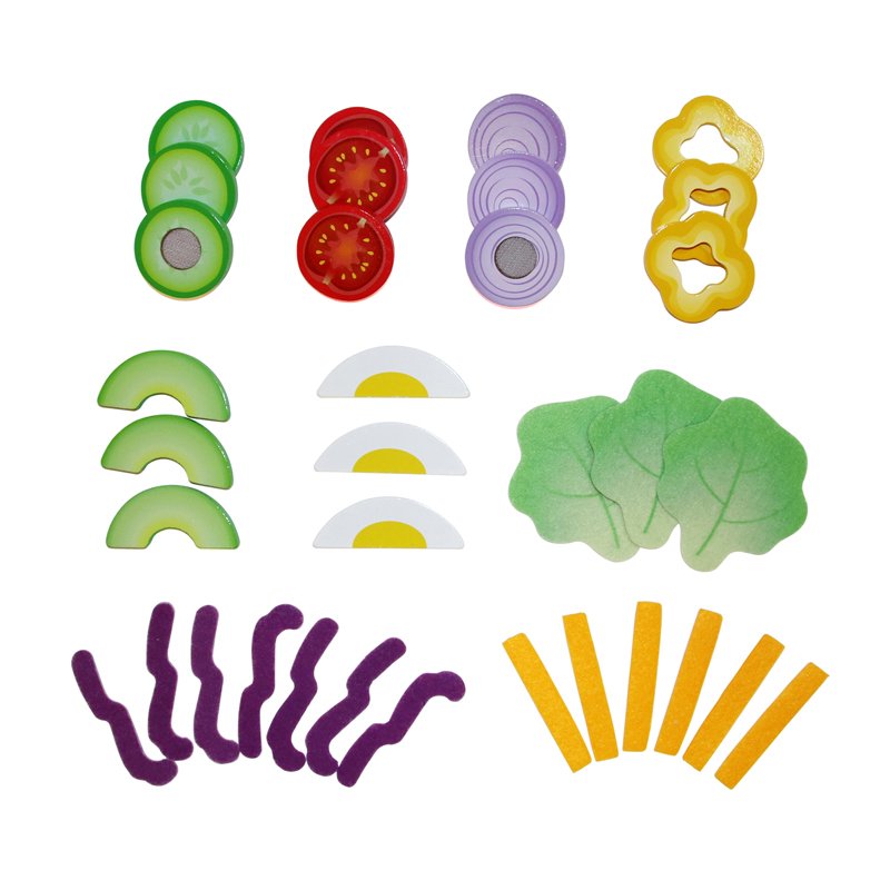 Hape compatible - Healthy Salad Playset (87-3174)
