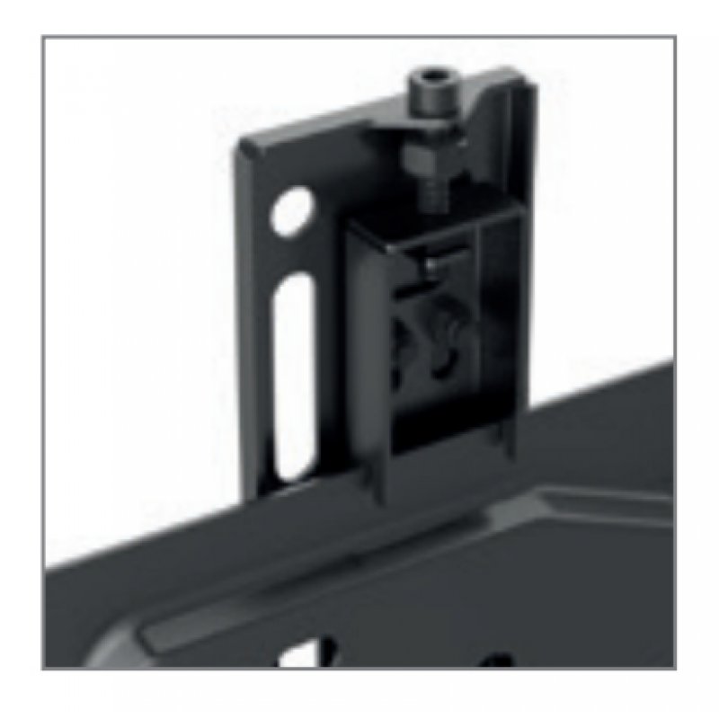 Hagor BL Superslim 400 139.7 cm (55") Black Wall