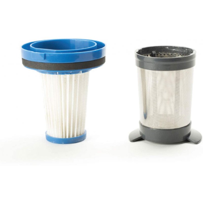 Black & Decker BXVMS600E aspirateur balai et balai électrique Secteur Sec Cyclonique, EPA Sans sac 0,8 L 600 W Noir, Bl