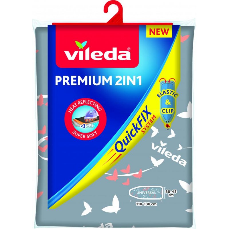 Housse universelle Vileda compatible pour planche a repasser