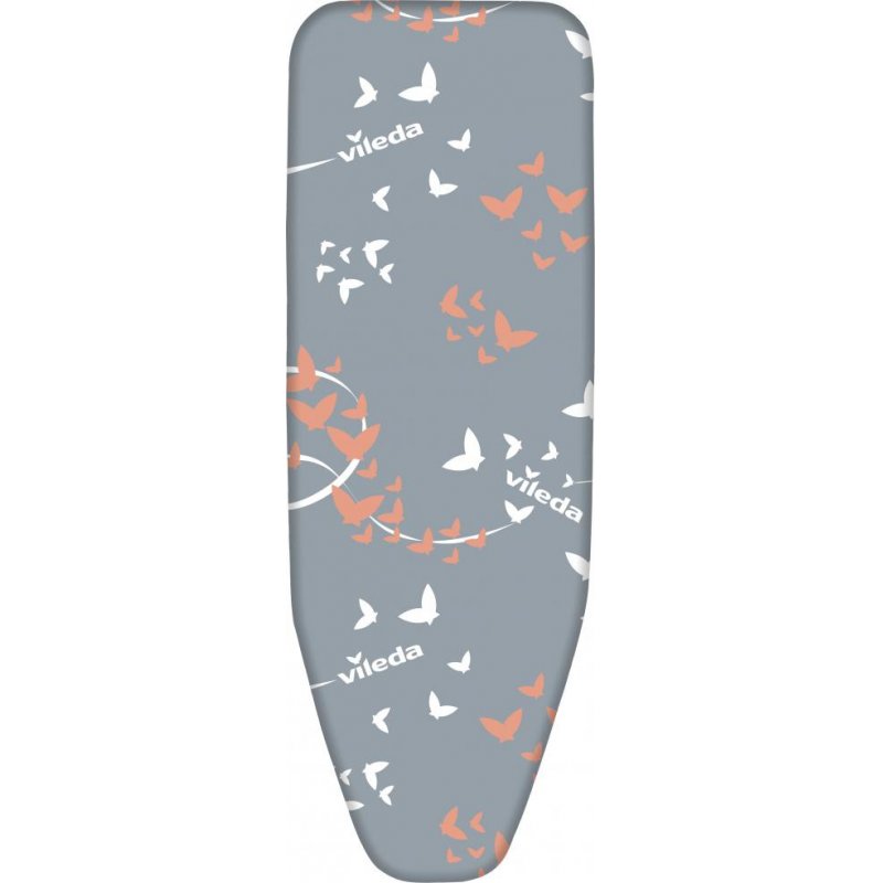 Vileda 163229 housse de table de repassage Housse de planche à repasser Coton, mousse Gris