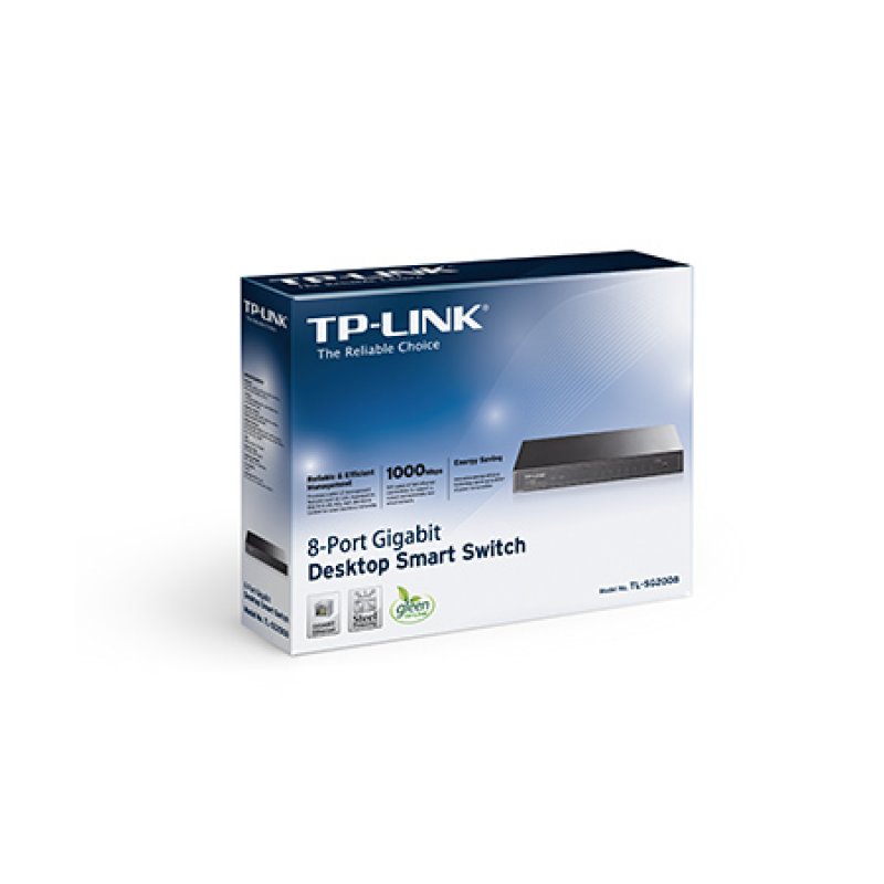 TP-Link JetStream 8-Port Gigabit Smart Network Switch