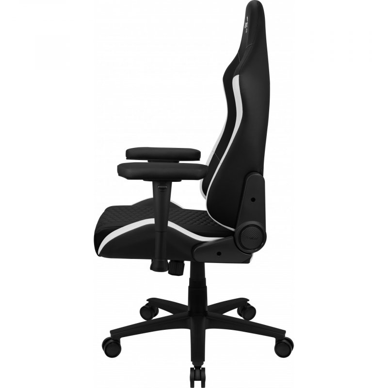 Fauteuil Gamer Aerocool Crown Leatherette (Noir/Blanc)