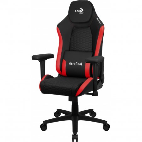 Fauteuil Gamer Aerocool Crown Leatherette (Noir/Rouge)