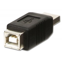 Adaptateur Lindy USB Type A vers USB Type B M/F