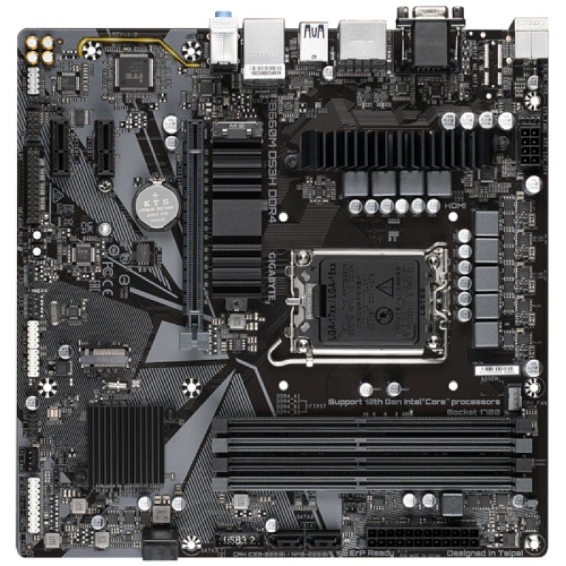 GIGABYTE  B660M DS3H DDR4