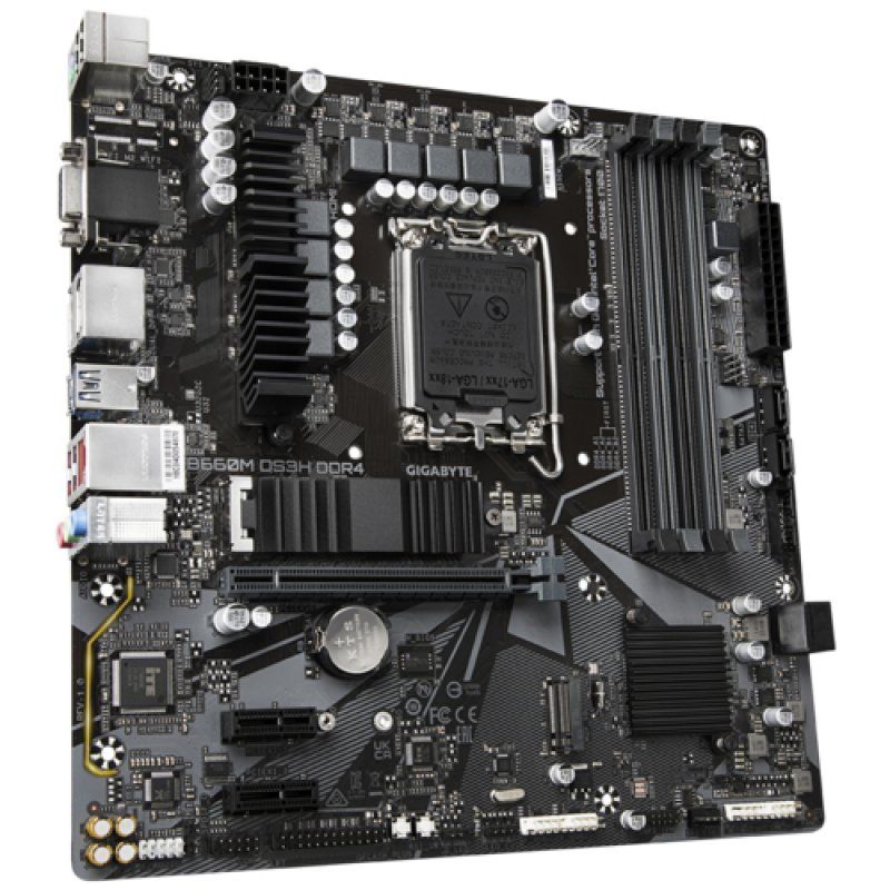 Gigabyte B660M DS3H DDR4 motherboard Intel B660 LGA 1700 micro ATX