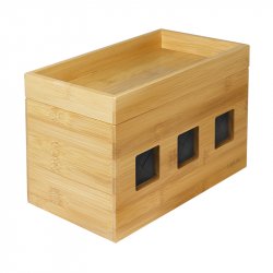ZUB Logilink Cable Box Bamboo