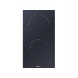 Table de Cuisson vitrocéramique Candy compatible CDH 30 2 Foyers (Noir)