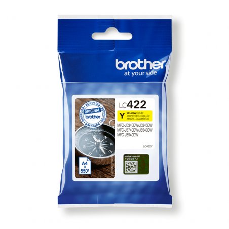 BROTHER LC422Y Ink For BH19M/B