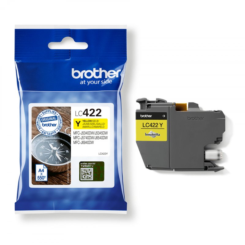 BROTHER LC422Y Ink For BH19M/B
