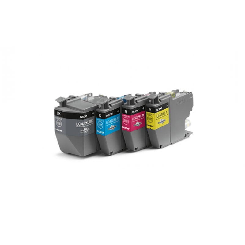 Brother LC422XLVALDR ink cartridge 4 pc(s) Original Black, Cyan, Magenta, Yellow