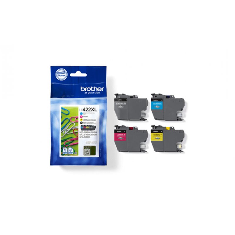 BROTHER Black Cyan Magenta Yellow Ink