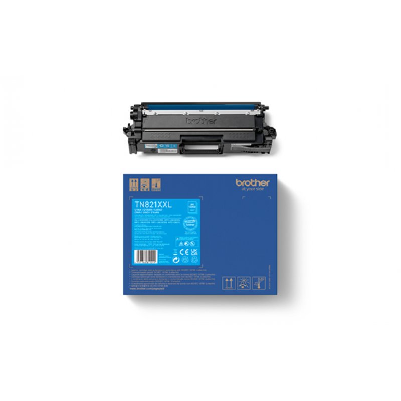 Brother TN-821XXLC toner cartridge 1 pc(s) Original Cyan