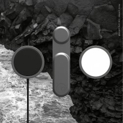 Rolling Square EDGE Full Kit Smartphone Grey USB Wireless charging Fast charging Indoor