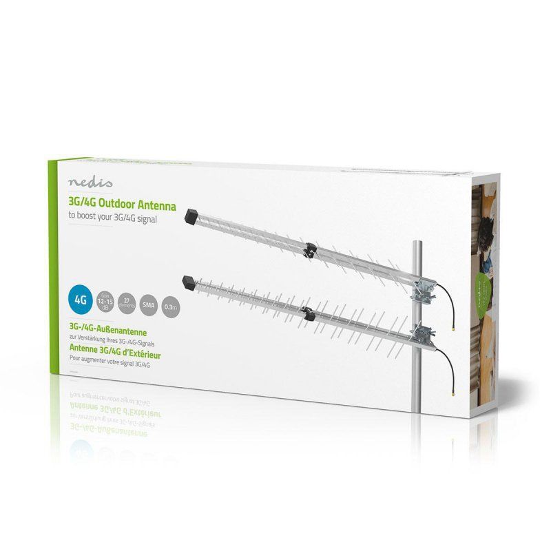Nedis ANOR4G30ME antenne TV Extérieure 15 dB