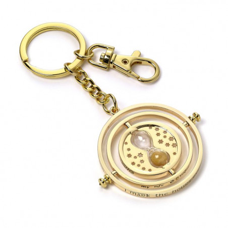 HARRY POTTER - Time Turner - Porté-clés plaqué argent