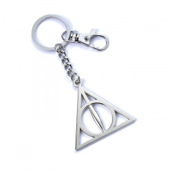 HARRY POTTER - Deathly Hallows - Porté-clés plaqué argent