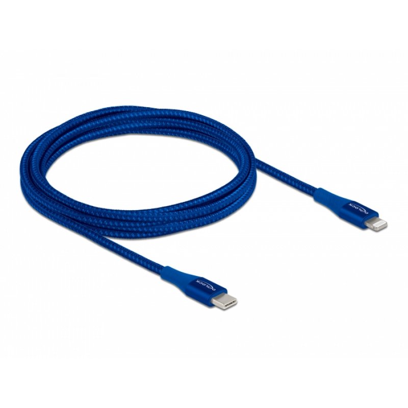 DeLOCK 85417 lightning cable 2 m Blue