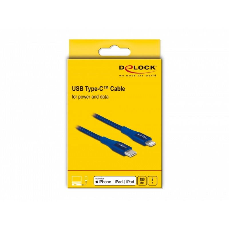 Delock compatible Lightning-Kabel - 2 m