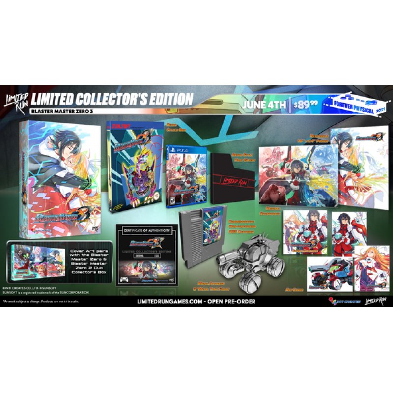 Limited Run Games Blaster Master Zero 3, PS4 Collectionneurs Anglais PlayStation 4