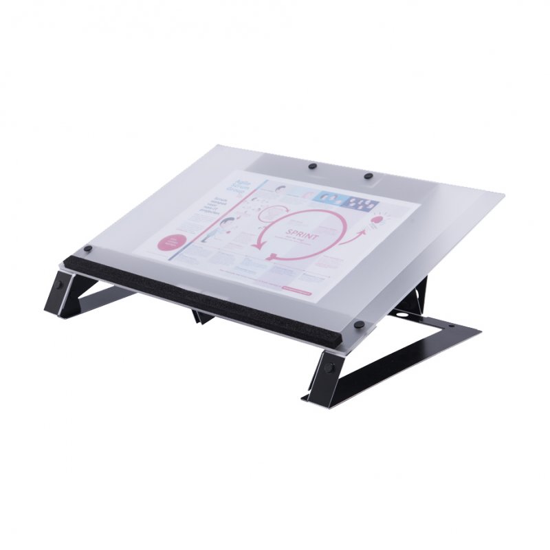 READ2WRITE DOCUMENT HOLDER MATTED ACRYLIC GLASS