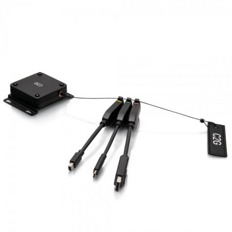 Universal Mount 4K HDMI Adapter DP+USBC