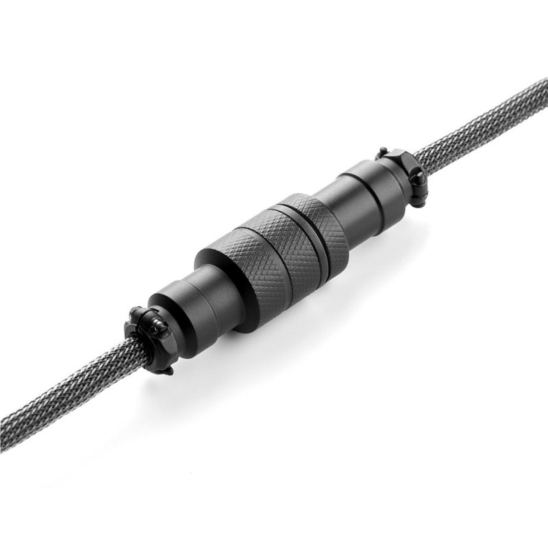 CableMod compatible Classic Coiled Keyboard Cable USB-C zu USB Typ A, Rum Raisin - 150cm